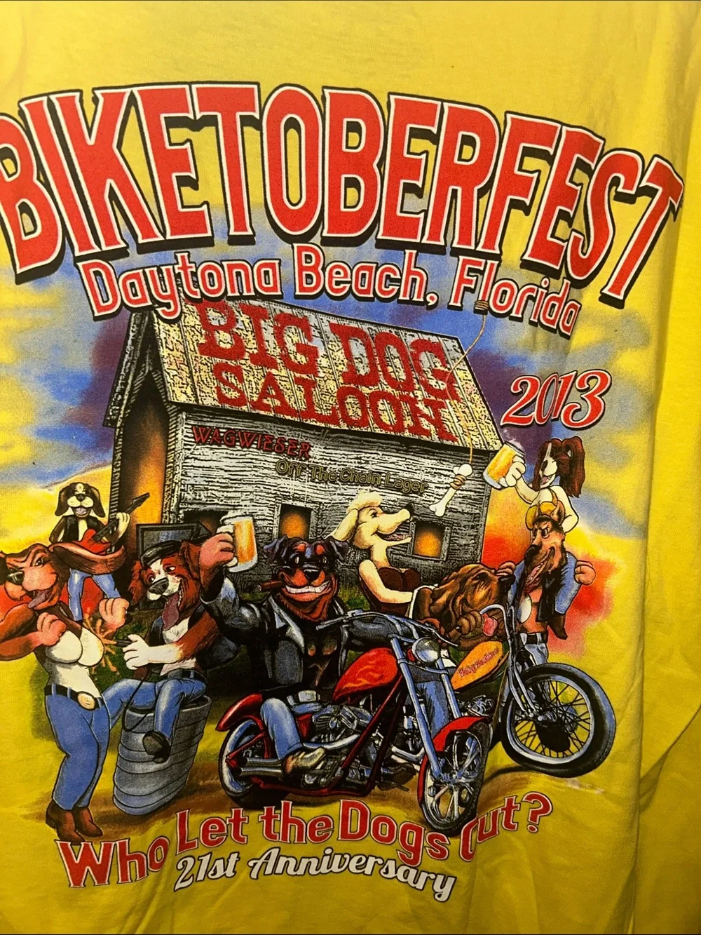 2013 Biketoberfest Daytona beach T-shirt